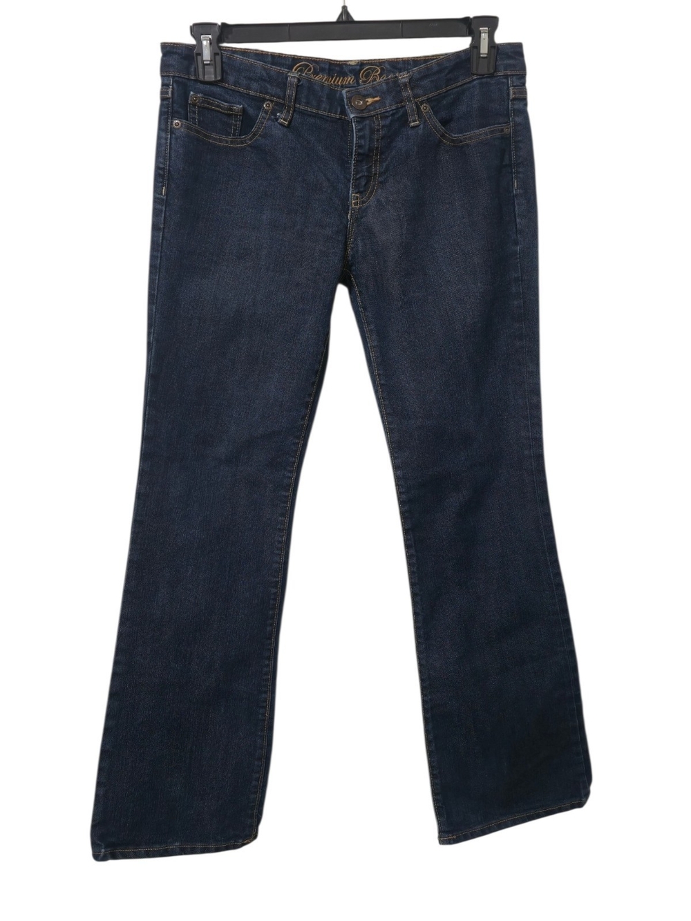 Gap Premium Bootcut Jeans Dark Wash Denim Low Rise 8/29 Bootcut 2012 Stretch